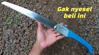 Review Gergaji Lipat KNIFEZER LA145 Yang Murah & Tajam