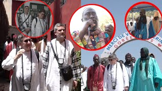 culture mouride des européens à gorée pour célébrer l’œuvre de Serigne Touba