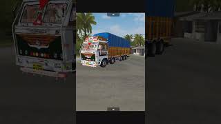 Tata truck game#Bus simulator Indonesia game#short#shortvideo#Ashok Leyland  3718 mod#truck trending