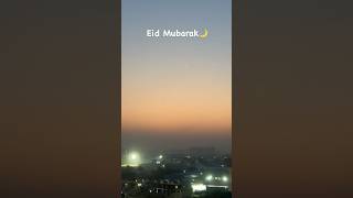 Eid ka Chand Mubarak 🌙￼ #trendingshorts #shortsfeed #eidspecial #maheklifestylevlogs #happyeid