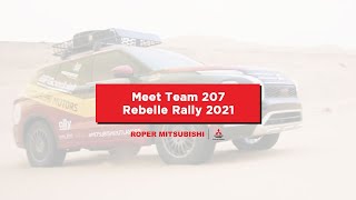 Meet Team 207 Rebelle Rally 2021 | Roper Mitsubishi