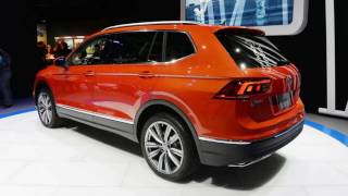 WOW The 2018 Volkswagen Tiguan grows up to be a longer three row crossover