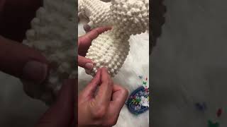 Amigurumi kuzucuk kuyruk dikimi