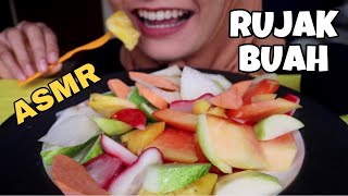 ASMR Eating Sounds: Rujak Buah / Fruit Rujak