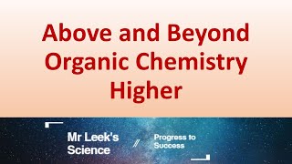 18 Organic Higher Questions