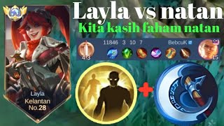 LAYLA VS NATAN❗Kita kasih faham natan Layla terlalu opp