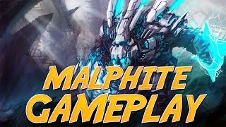 League of Legends : Malphite top gameplay