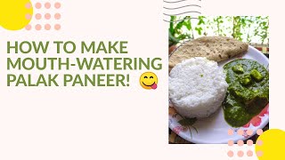 Dhaba Style Palak Paneer| How to make yummy palak paneer| Sisters Squad