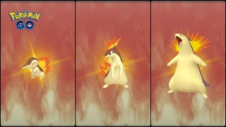 Pokemon Go: Evolving Shiny Cyndaquil into Shiny Quilava & Shiny Typhlosion