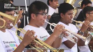 Relanzamiento del Núcleo Manchay de Sinfonía por el Perú