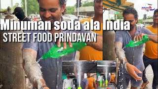 Minuman soda lemon ala prindavan India #streetfood #kulinerfood #kulinerindia #kulinerprindavan