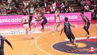 Unieuro - Treviglio 79-61, gli highlights