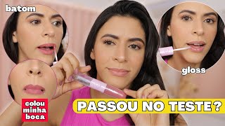 Testando Batom + Gloss DUO Ruby Rose - Vale a pena ou é só hype?