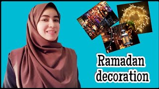 زينة رمضان بالانجليزيRamadan decoration 🌙🧡