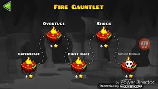 Fire gauntlet