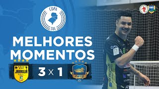 COPA SUL 2023 - 1ª Rodada - MELHORES MOMENTOS - Jaraguá Futsal 3 X 1 Pato Futsal