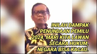 INILAH DAMPAK YANG AKAN TERJADI, JIKA PEMILU 2024 DITUNDA, NEGARA AKAN KACAU