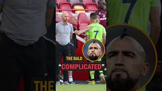 He is Very COMPLICATED❗️😱 #vidal #manunited #youtubeshorts #shorts #viral #trending #fypシviral