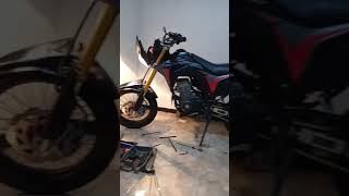 Proses modifikasi Supermoto - motor crf 150 part 2