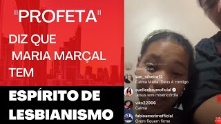 Maria Marçal chorou muito após saber de uma suposta profecia! A mãe da cantora também reagiu.