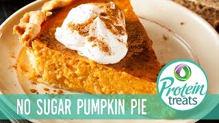 Protein Pumpkin Pie - Protein Treats by Nutracelle