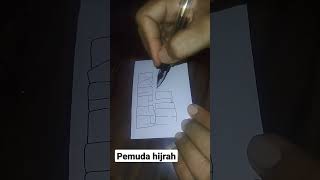 pemuda hijrah #shorts #grafiti #art #kaligrafi #tulisan #baros