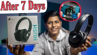 Leaf HUSH ANC Wireless Headphones Unboxing & Review After 7 Days with 25 hours battery life - 2021