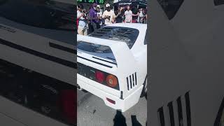 White Ferrari F40