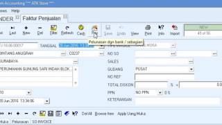 Tutorial Software Akuntansi Seventhsoft - Penjualan dg UM