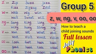 Jolly phonics group 5 | phase 5 phonics sounds | phonics phase 5