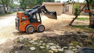 How to use a Home Depot bobcat 24hr rental. Part 2 and done. Reading the base 60 yards completed.🍑