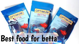 Betta food review | optimum betta food