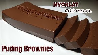 Resep Puding Brownies | Nyoklat Istimewa