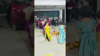 #batukamma #telangana #festival #flowers #saddulabathukamma #traditional #dance #kids #telugu #love