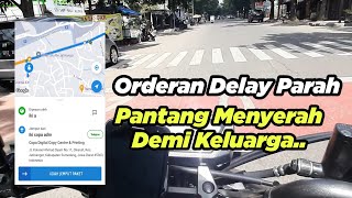 LIVE ON BID AKUN GOJEK LAGI CONGE ! ORDERAN DELAY PARAH, SUSAH DAPET ORDERAN HARUS NUNGGU BERJAM-JAM