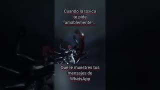 La tóxica y tus mensajes de WhatsApp - Metal Gear Rising Memes