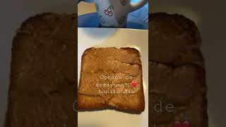 #dieta #youtubeshorts #shorts  OPCIÓN DESAYUNO LIGTH