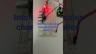 Arduino LED Color Changing Motion Sensor