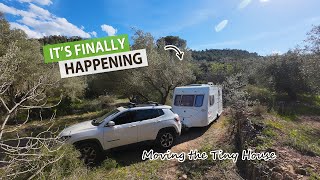 We Are MOVING Our Off Grid TINY HOUSE to a New Location