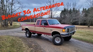 Scarlett gets an upgrade!! 7.3 IDI 3G alternator swap