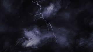 Thunderstorm Title background | Green screen videos