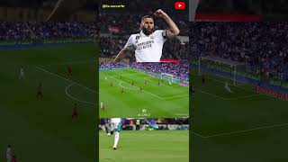 Gol do Real Madrid Benzema #futebol #golsdarodada #gols #benzema #realmadrid #viniciusjr #laliga