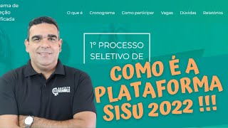 COMO VAI SER O SISU 2022!!!! ENTENDA A ESTRUTURA DO SISU E COMO ESCOLHER OPÇÕES, CURSOS E COTAS!!!!