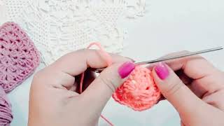 Crochet a granny square ⬛ 31 October 2023#crochet #crochetpattern #craft #how #cricket