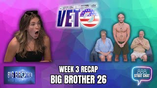 Big Brother 26 Week Three Recap! | Strat Chat Podcast