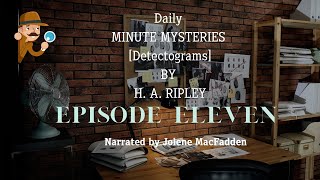 Episode 11 of our One Minute Mysteries