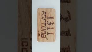 wooden key chains