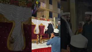 Stage Entry At Sarkhej Sayyed Aminul Qadri ❤️❤️❤️ MashaAllah #tranding #shortvideos #viral