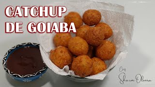 BOLINHA DE QUEIJO E CATCHUP DE GOIABA