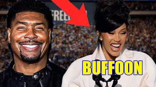 TARIQ NASHEED EXPOSE CARDI B AFTER SHE PANICS LIVE ON STAGE TRYING TO ENDORSE KAMALA HARRIS